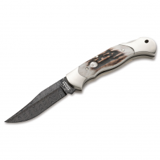 Canivete Böker Solingen Scout Stag Damascus